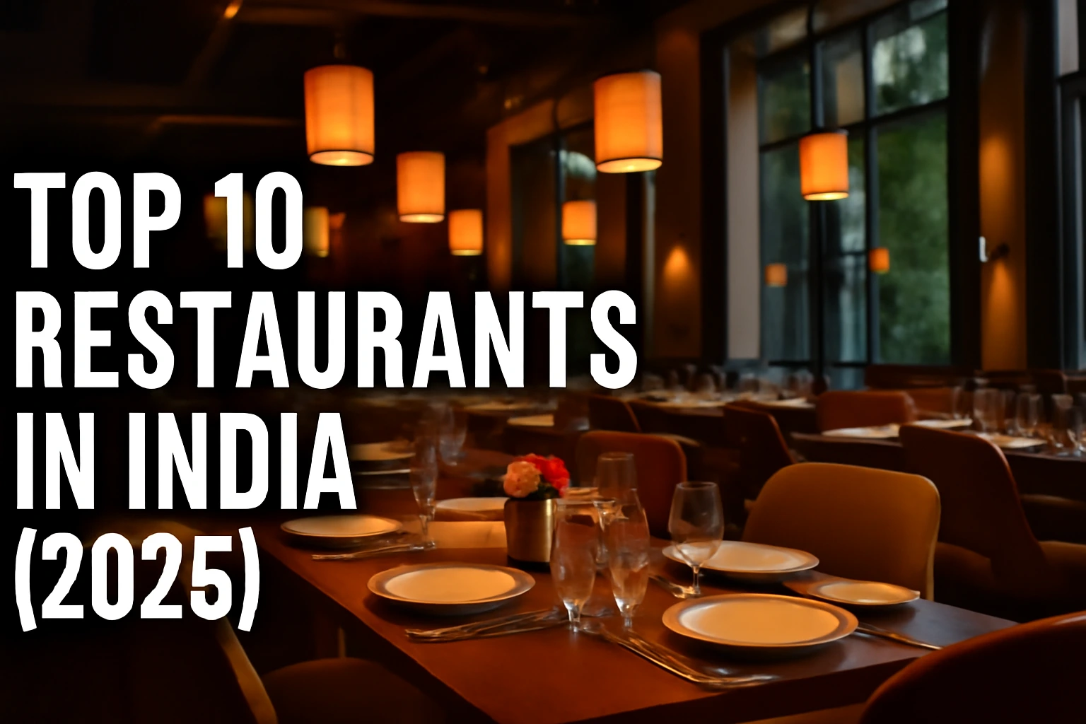 Top 10 Restaurants in India (2025)